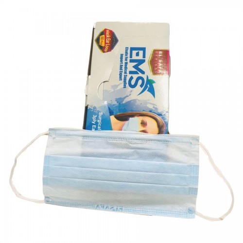 EMS Face Mask with Elastic Bands