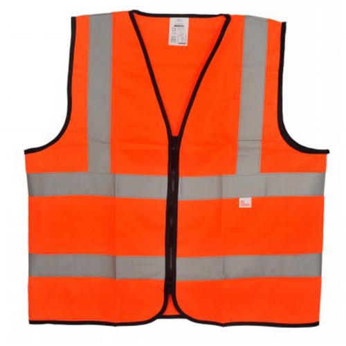 Vest 4 Reflective Zipper